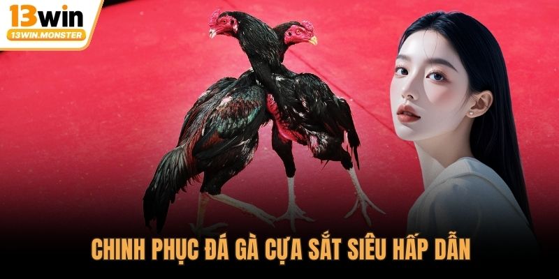 Chinh phục đá gà cựa sắt siêu hấp dẫn