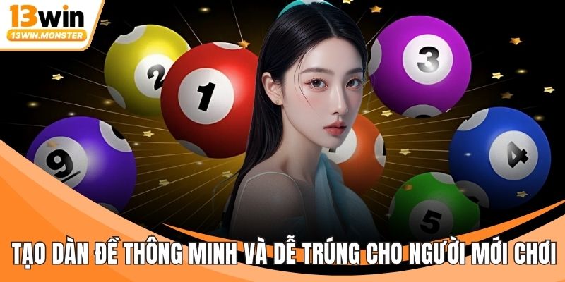 Tạo Dàn Đề Thông Minh Và Dễ Trúng Cho Người Mới Chơi