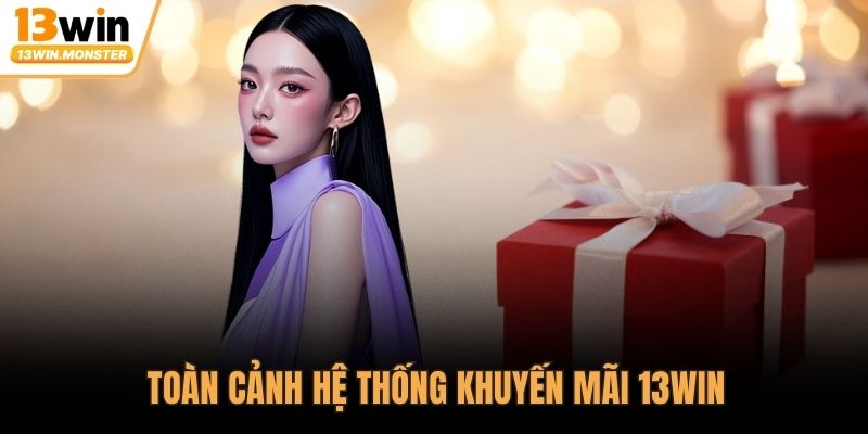 Toàn cảnh hệ thống khuyến mãi 13WIN
